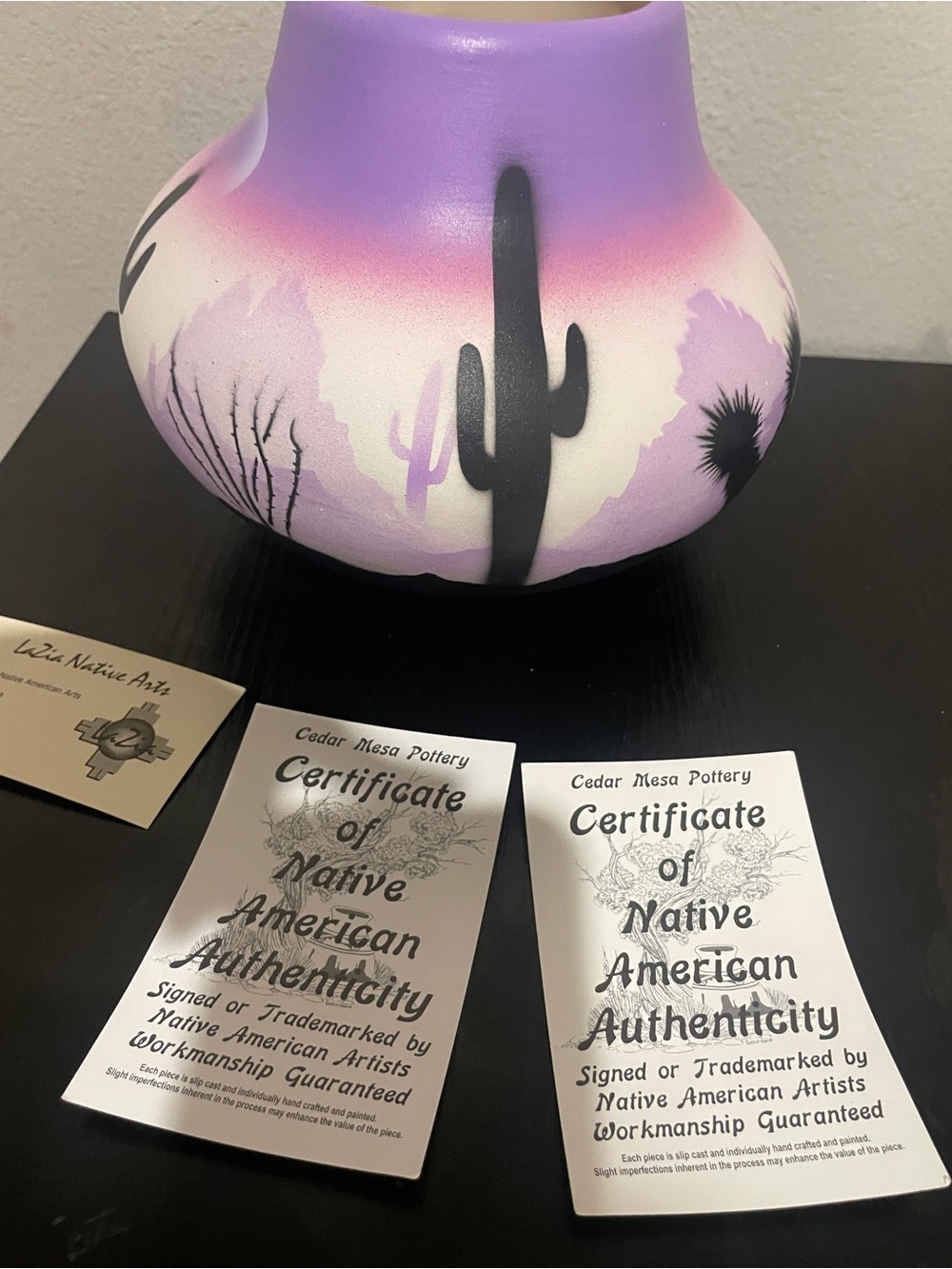Beautiful Handmade Native American Pot
